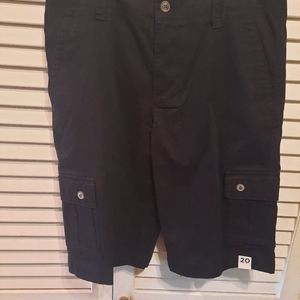 Airizona cargo black shorts size 20 mens